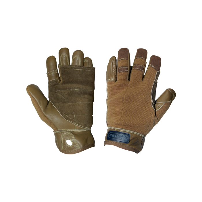 Yates Professional Tactical Rappel/ Fast Roper Glove in Terra/Tan