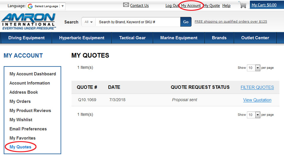 Online Quotes Tutorial